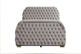 Royal Grey King Platform Bed by New Era Innovations at Eve Furniture