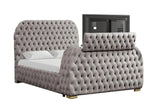 Royal Grey Queen Platform Bed by New Era Innovations at Eve Furniture