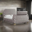 Royal Grey Queen Platform Bed by New Era Innovations at Eve Furniture