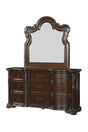 Royal Highlands Rich Cherry Upholstered Panel Bedroom Set by Homelegance at Eve Furniture