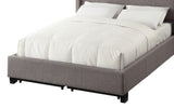 Royal Tufted Footboard Storage Bed in Dolphin Linen by Modus Furniture at Eve Furniture