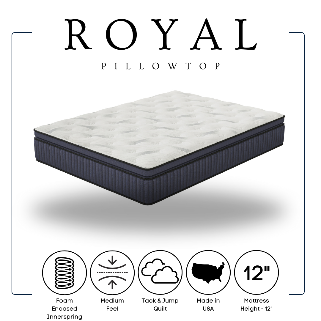 Royal Ultra Plush 12" Hybrid King Mattress