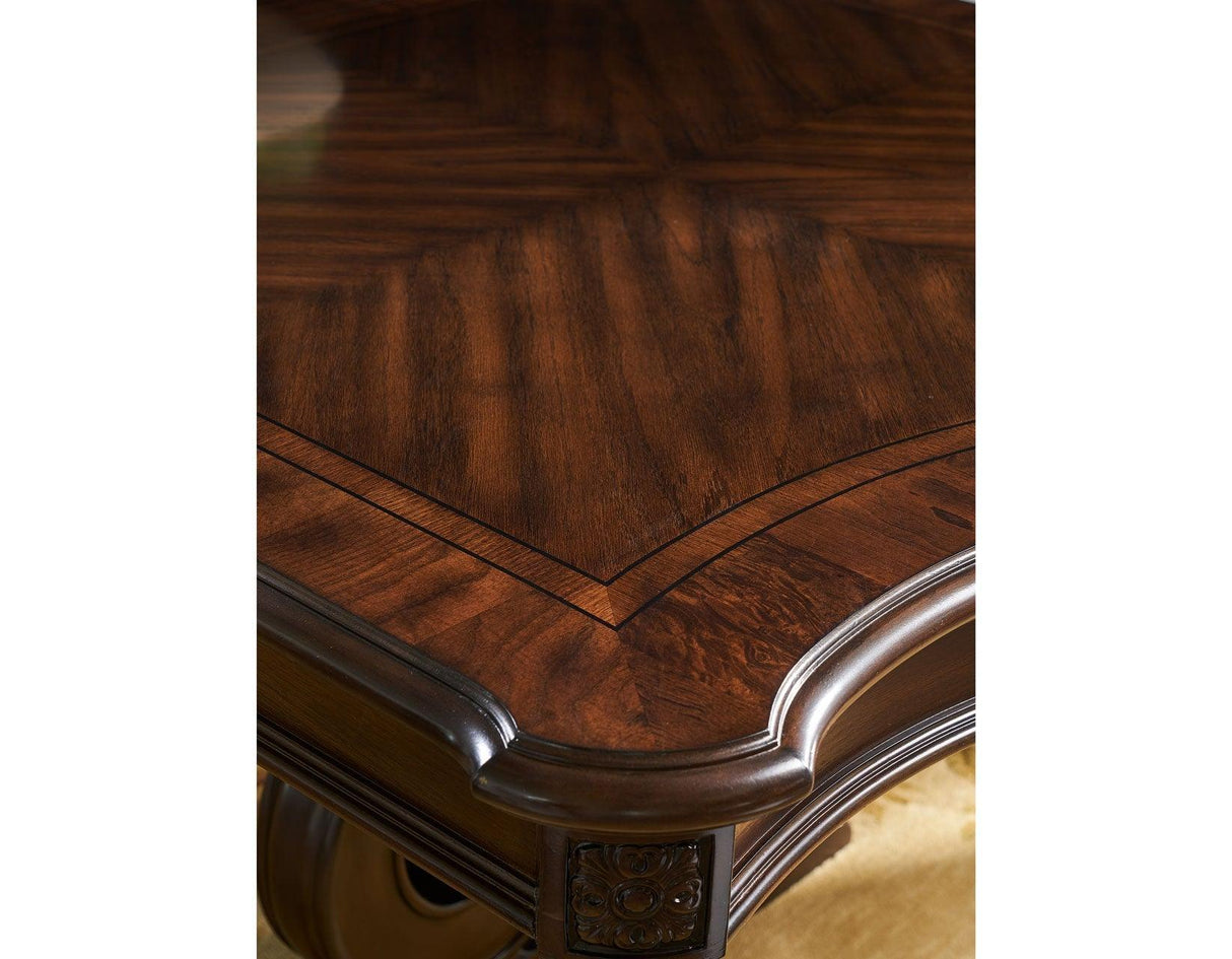 Royale 76-96 inch Table with 20 inch Leaf by Steve Silver at Eve Furniture