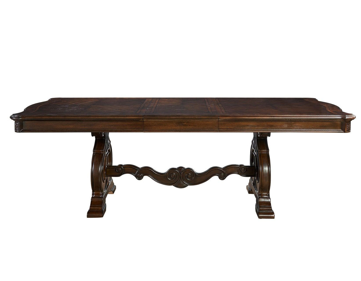 Royale 76-96 inch Table with 20 inch Leaf by Steve Silver at Eve Furniture