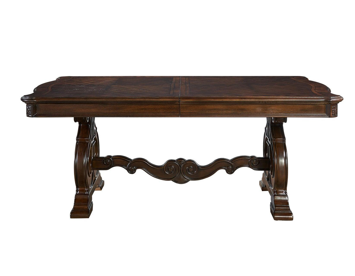 Royale 76-96 inch Table with 20 inch Leaf by Steve Silver at Eve Furniture