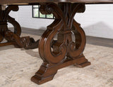 Royale 76-96 inch Table with 20 inch Leaf by Steve Silver at Eve Furniture