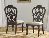 Royale Brown Pecan Dining Room Set by Steve Silver at Eve Furniture