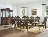 Royale Brown Pecan Dining Room Set by Steve Silver at Eve Furniture