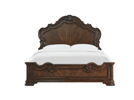 Royale Cherry Brown Bedroom Set by Steve Silver at Eve Furniture