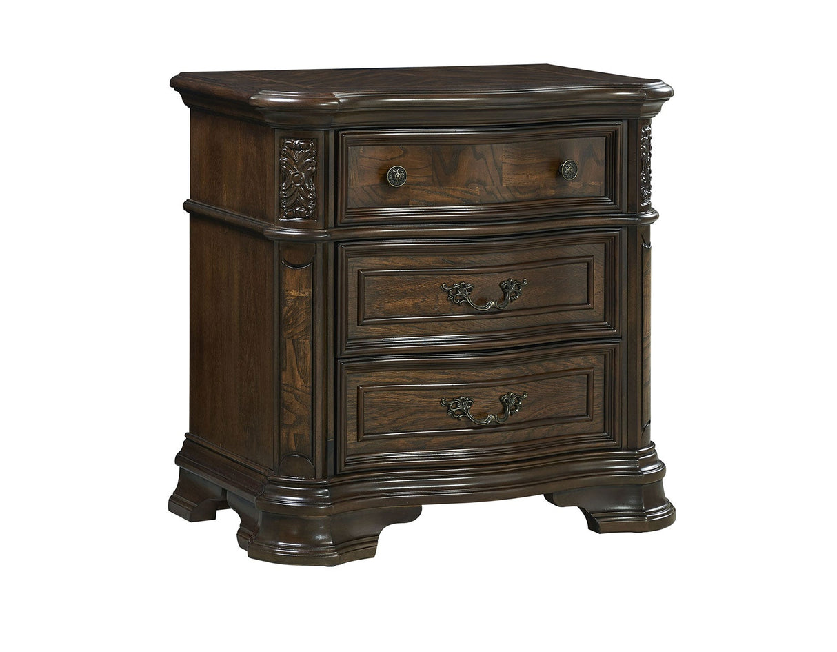 Royale Nightstand w/USB and Pwr Outlet