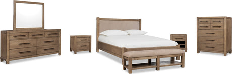Roycroft Harvest Wood Chest by Modus Furniture at Eve Furniture