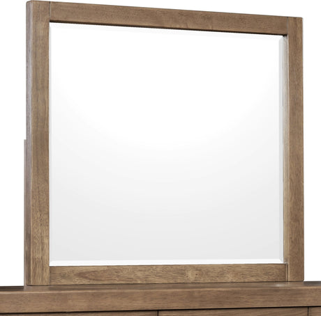 Roycroft Harvest Wood Dresser Mirror by Modus Furniture at Eve Furniture