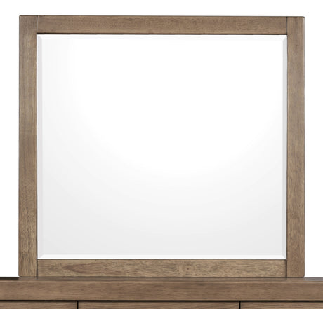 Roycroft Harvest Wood Dresser Mirror by Modus Furniture at Eve Furniture