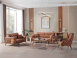 Ruby 3-pieces (Sofa & Loveseat & Chair) Livingroom Set in Brick