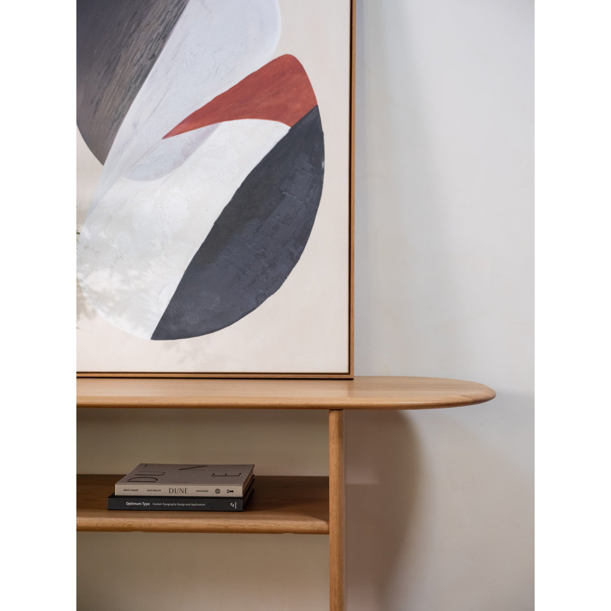 Ruby Natural Console Table by Moe's Home at Eve Furniture