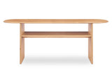 Ruby Natural Console Table by Moe's Home at Eve Furniture