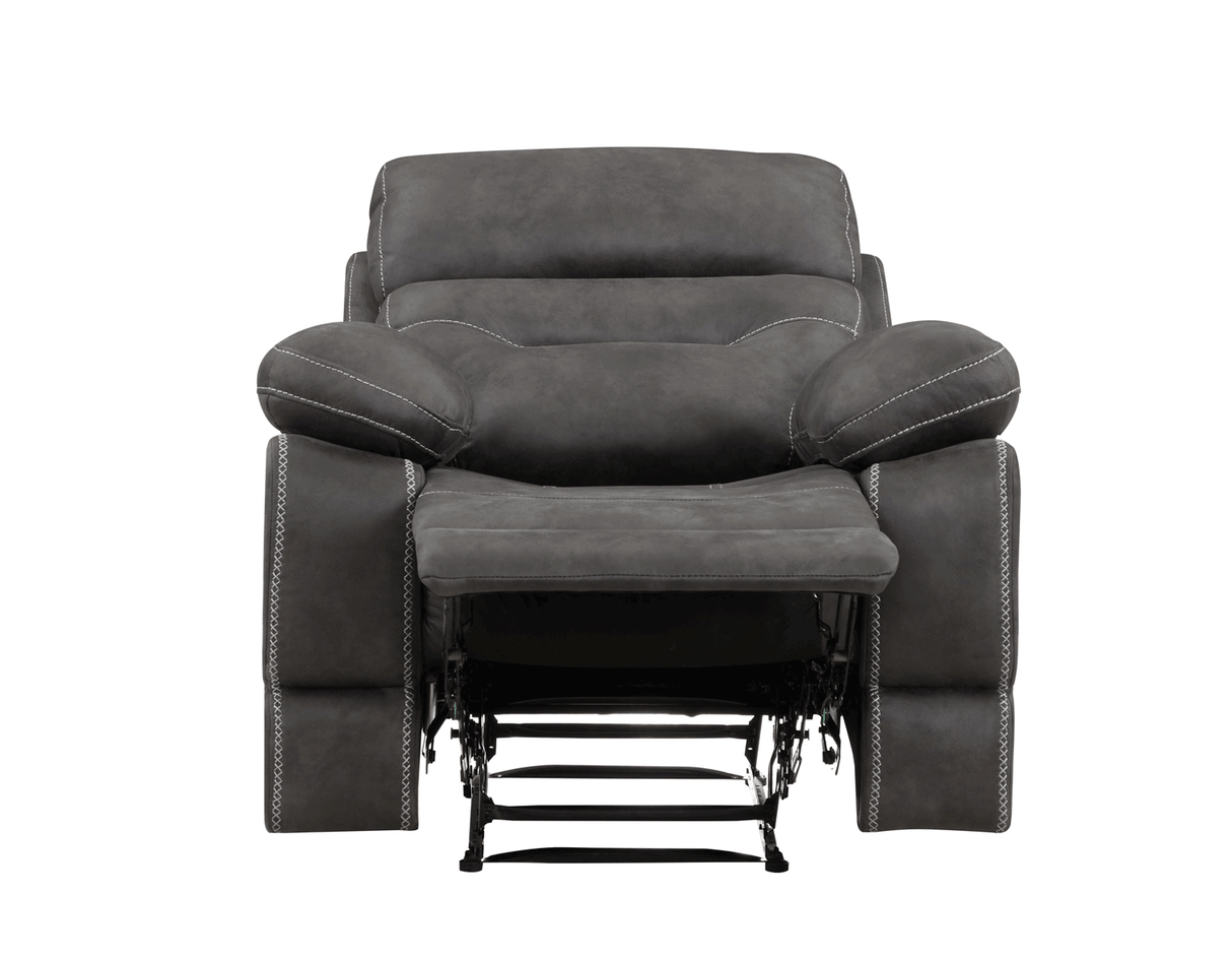 Rudger Manual Recliner, Gray