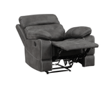 Rudger Manual Recliner, Gray