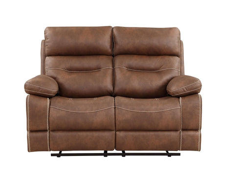 Rudger 3-Piece Brown Manual Motion Reclining Set by Steve Silver at Eve Furniture