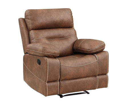 Rudger 3-Piece Brown Manual Motion Reclining Set by Steve Silver at Eve Furniture