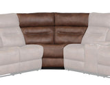 Rudger Chestnut 3-Piece Reclining Sectional by Steve Silver at Eve Furniture