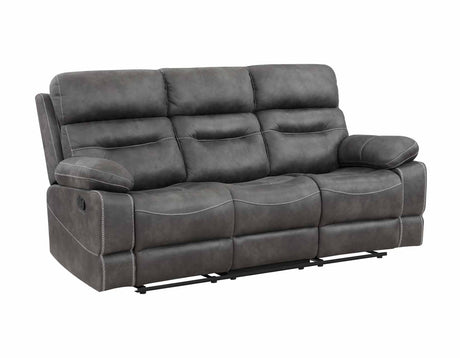 Rudger Gray Reclining Sofa by Steve Silver at Eve Furniture