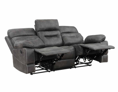Rudger Gray Reclining Sofa by Steve Silver at Eve Furniture