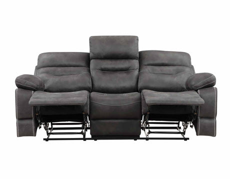 Rudger Gray Reclining Sofa by Steve Silver at Eve Furniture
