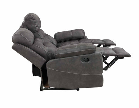 Rudger Gray Reclining Sofa by Steve Silver at Eve Furniture