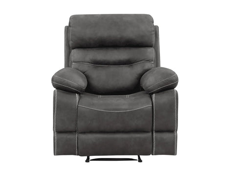 Rudger Gray Manual Recliner by Steve Silver at Eve Furniture