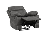 Rudger Gray Manual Recliner by Steve Silver at Eve Furniture