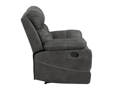Rudger Gray Manual Recliner by Steve Silver at Eve Furniture
