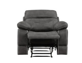 Rudger Gray Manual Recliner by Steve Silver at Eve Furniture