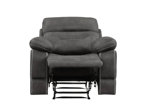 Rudger Gray Manual Recliner by Steve Silver at Eve Furniture