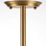 Rudyard Glass Globe and Gold Metal Chandelier by Mercana at Eve Furniture