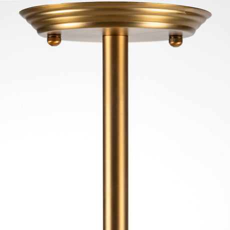Rudyard Glass Globe and Gold Metal Chandelier by Mercana at Eve Furniture