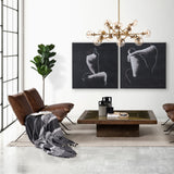 Rudyard Glass Globe and Gold Metal Chandelier by Mercana at Eve Furniture
