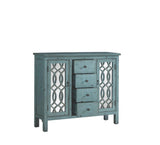 Rue Antique Blue 4-Drawer Accent Cabinet by Coaster at Eve Furniture