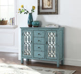 Rue Antique Blue 4-Drawer Accent Cabinet by Coaster at Eve Furniture