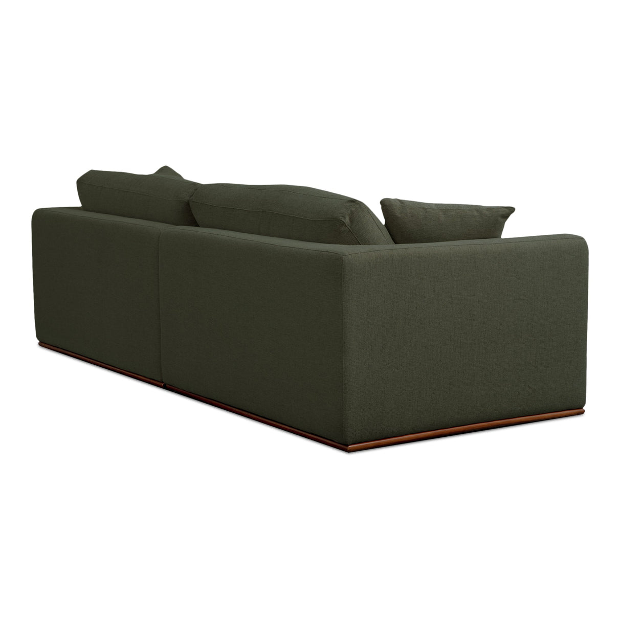 Rue Dark Green Nook Modular Sectional by MOES at Eve Furniture