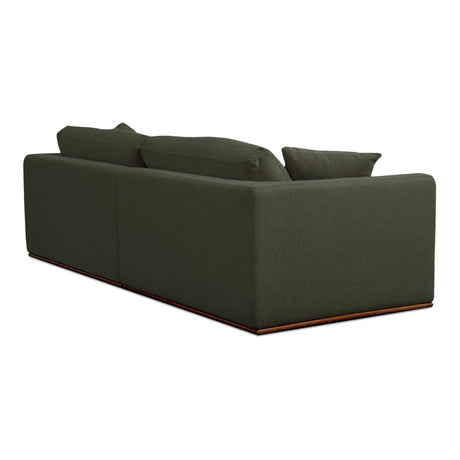 Rue Dark Green Nook Modular Sectional by MOES at Eve Furniture