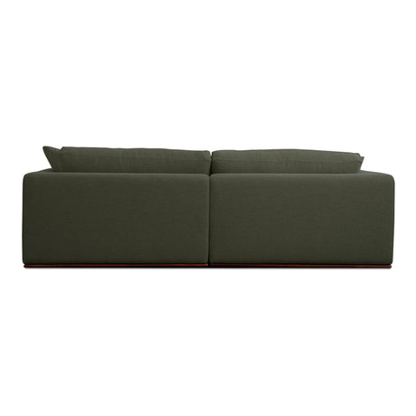 Rue Dark Green Nook Modular Sectional by MOES at Eve Furniture
