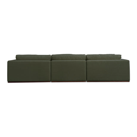 Rue Deep Green Lounge Modular Sectional by MOES at Eve Furniture
