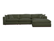 Rue Deep Green Lounge Modular Sectional by MOES at Eve Furniture