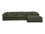 Rue Deep Green Lounge Modular Sectional by MOES at Eve Furniture