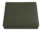 Rue Deep Green Ottoman by MOES at Eve Furniture
