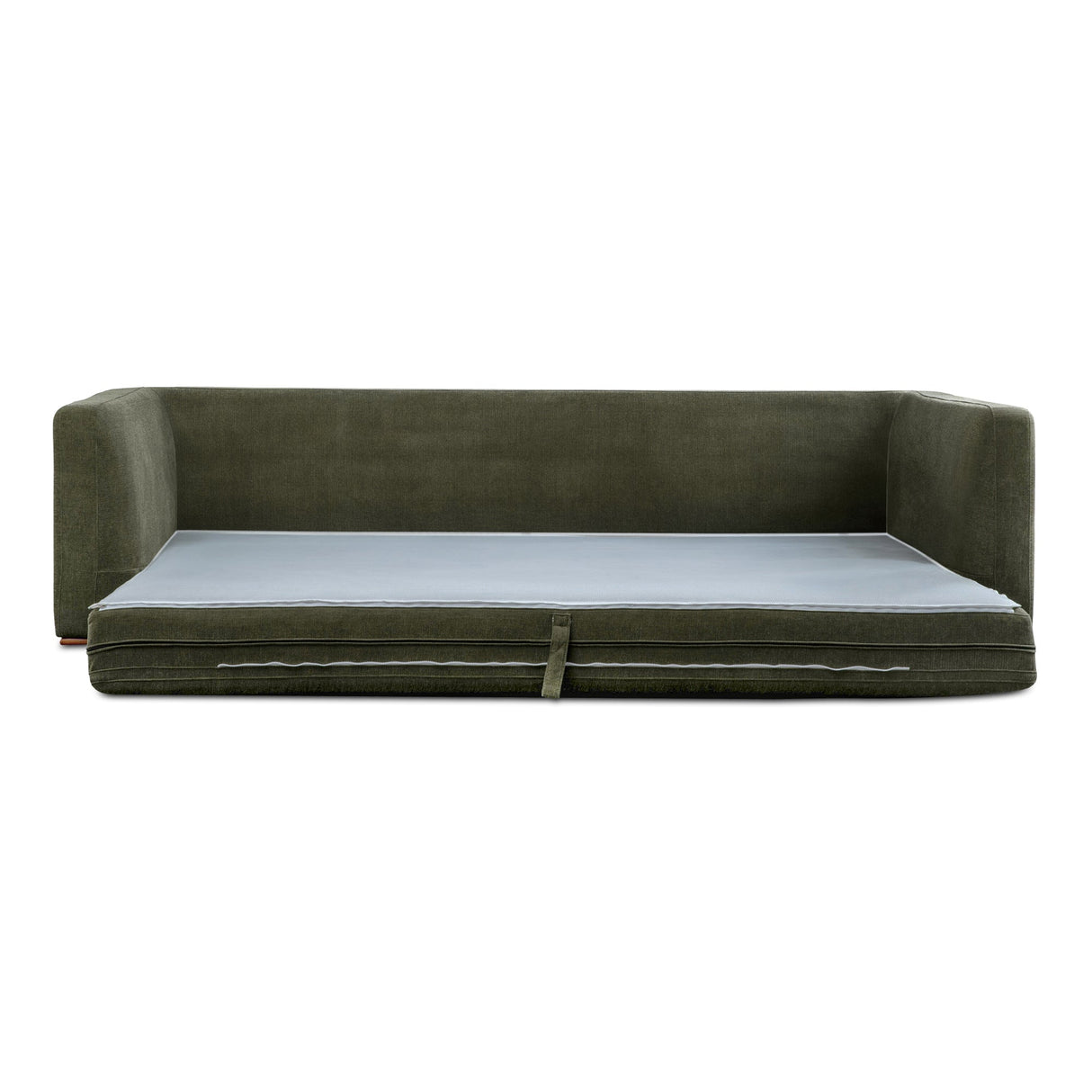 Rue Deep Green Sleeper Sofa by Moe's Home at Eve Furniture