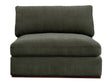 Rue Deep Green Slipper Chair by MOES at Eve Furniture