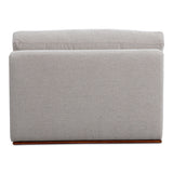 Rue Flecked Grey Slipper Chair by MOES at Eve Furniture