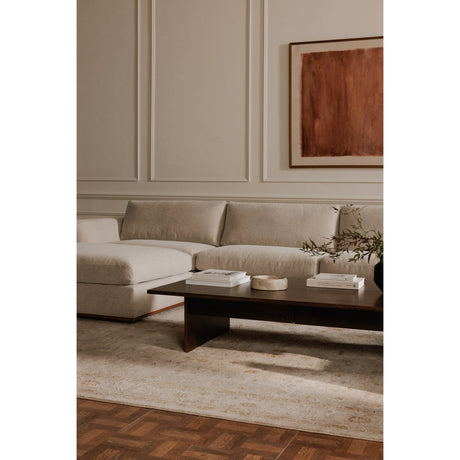Rue Flecked Grey Slipper Chair by MOES at Eve Furniture